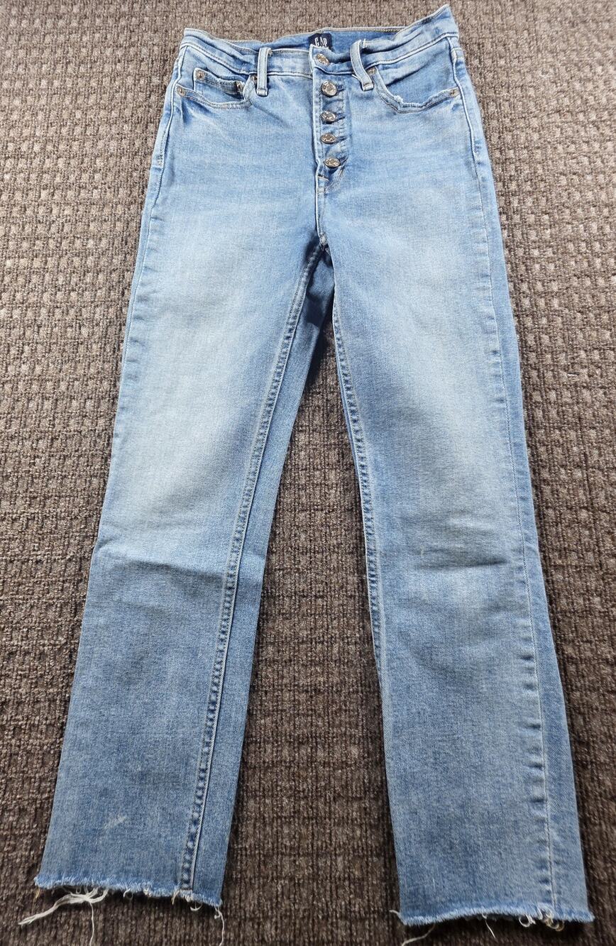 Gap Cigarette Blue Jeans Size 0/25R